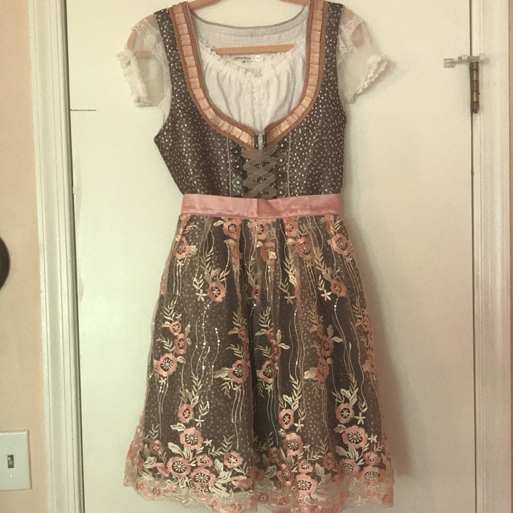 German Dirndl dress for Oktoberfest or costume